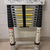 SCALA TELESCOPICA ALLUMINIO 13 PIOLI