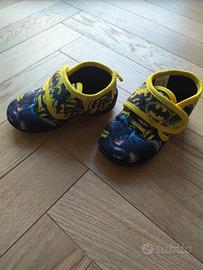 Scarpe da casa / asilo Batman tg 23