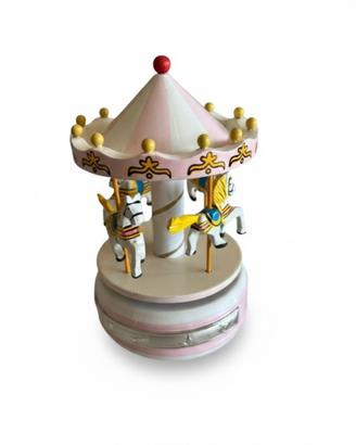 Carillon bimba legno e argento