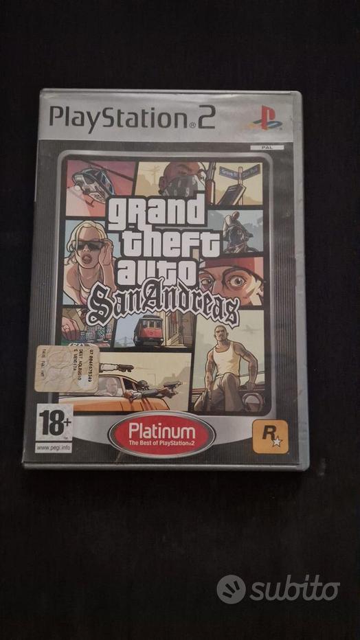Grand Theft Auto: San Andreas Per PS2 - NTSC - Nuovo Sigillato