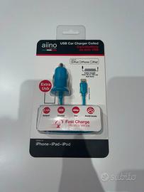 Caricatore Auto iPhone aiino Lightning