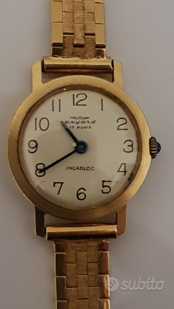 Orologio payard 17 hot sale rubis in oro