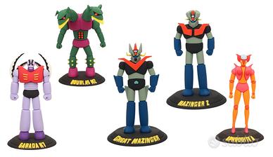 Set 5 Mini Action Figure Robot Mazinga Z Aphrodite