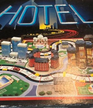 Ricambi gioco da tavolo HOTEL MB anno 1986