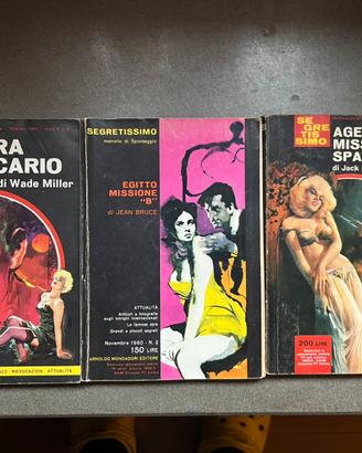 3 libri “Segretissimo”