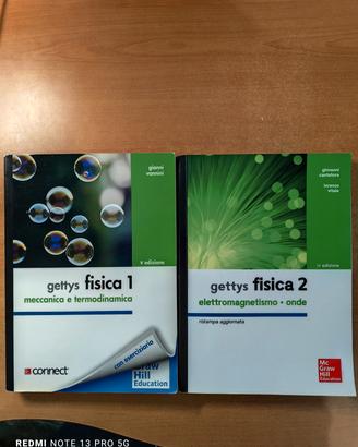 Libri Gettys Fisica 1 e 2
