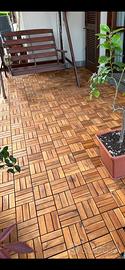 Piastrelle in legno