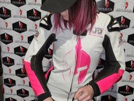 TUTA SPARTA MOTO DONNA DIVISIBILE PERSONALIZZATA S