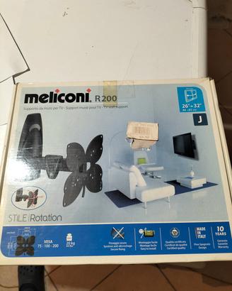 supporto TV  a muro meliconi