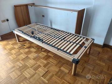 Rete singola a doghe motorizzata