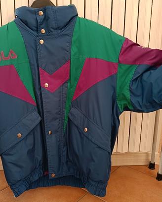 giacca da sci vintage Fila Italia Ski Team
