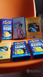 videocassette con balli + libro