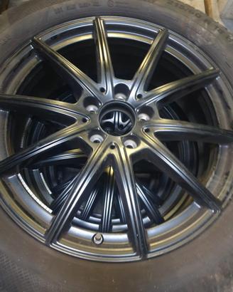 Gomme e cerchi neri