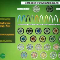 Copricerchi Universali Bicolore