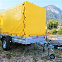 Carrello rimorchio auto centinato