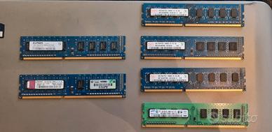 Ram DDR3 per PC Fisso