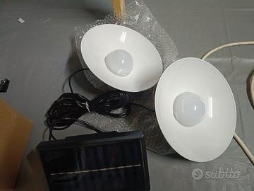 fari led solari sospesi