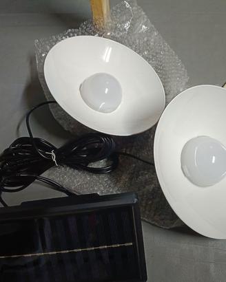 fari led solari sospesi