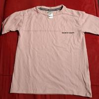 T-shirt rosa per bambina con stampa