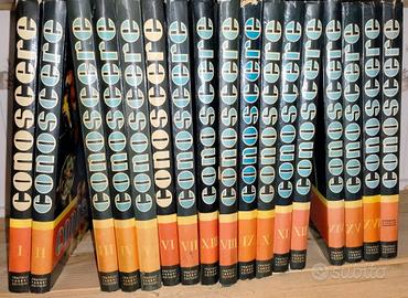 Enciclopedia Conoscere 1958 Fabbri Editore Complet