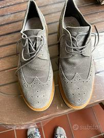 Scarpa Geox traforata con stringhe