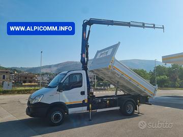 Iveco Daily 60c15 con gru e ribaltabile NUOVO