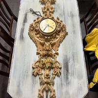 Orologio parete vintage stile barocco
