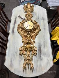 Orologio parete vintage stile barocco