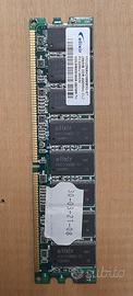 RAM DDR1 PC3200U 256 MB