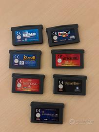 LOTTO 7 GIOCHI NINTENDO GAME BOY ADVANCE SP