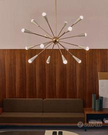 Lampada a sospensione  Sputnik Stilnovo Avorio