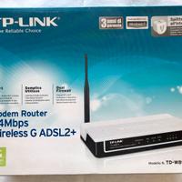 Modem Router 54Mbps Wireless G ADSL2+
