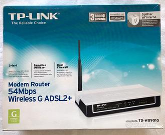 Modem Router 54Mbps Wireless G ADSL2+