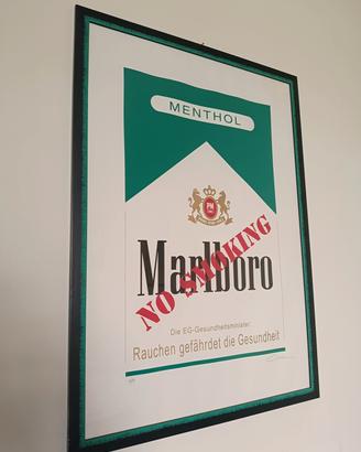 Renato Natale Chiesa No Smoking Serigrafia 