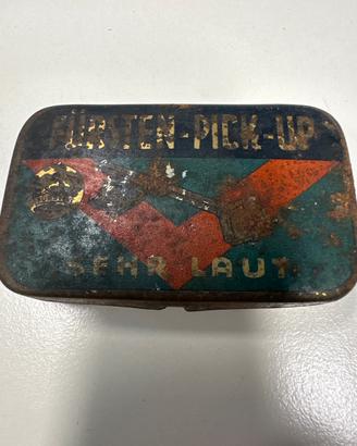 Scatolina latta vintage Fürsten Pick-Up anni ‘30
