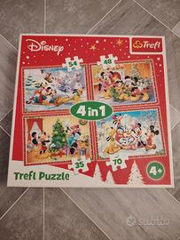 Puzzle Disney 4 in 1 Minnie 