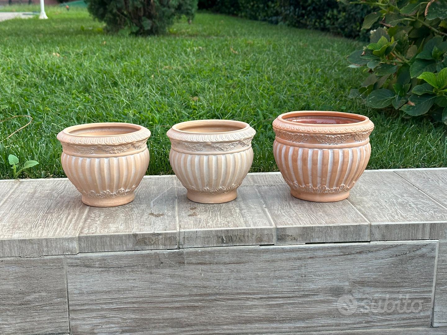 vasi di terracotta grandi - Giardino e Fai da te In vendita a Roma