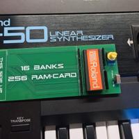 Roland D50/550 16 CARD RAM