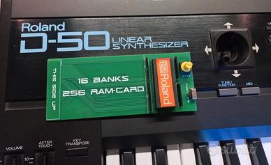 Roland D50/550 16 CARD RAM