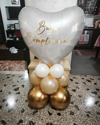 pallone cuore buon compleanno 