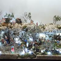 presepe artigianale. 