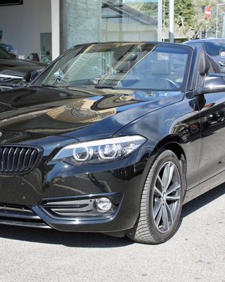 BMW 218i Cabrio Sportline – 136CV – NAVY PRO – PEL