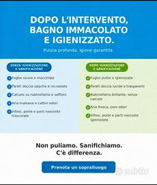 SaniBagno Express -Igienizzazione profonda