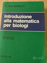 Introduzione alla matematica per biologi