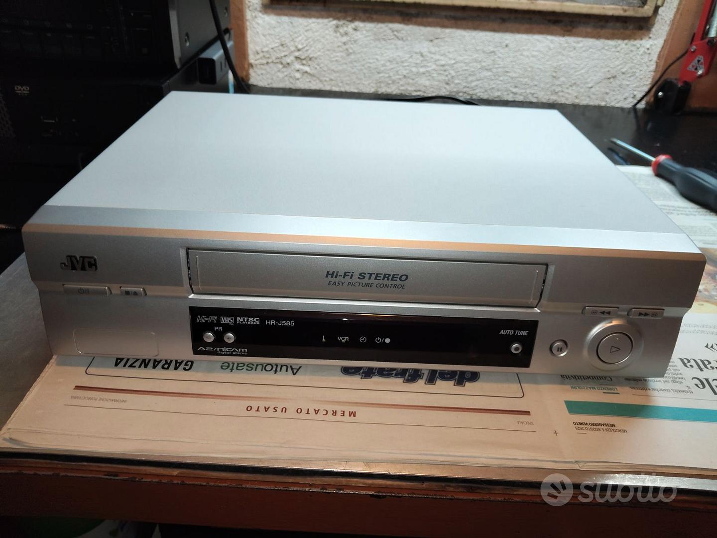 Magnétoscope Sony SLV-SE620 VHS Hi-Fi Stéréo – 6 Têtes – Occasion À Réviser