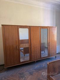 Camera da letto anni 50/60 manifattura artigianale
