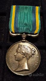 Medaglia Regina Vittoria Guerra Crimea ITALIA AG