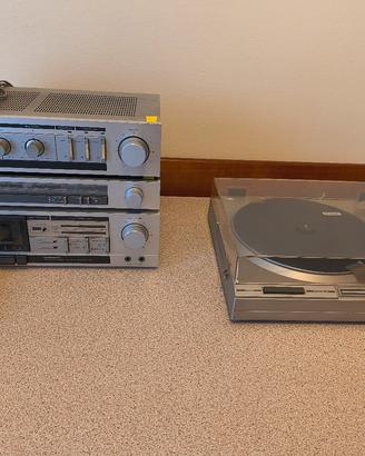 Pioneer Hi-fi vintage completo giradischi