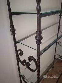 LIBRERIA/VETRINA IN FERRO