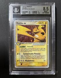 Raichu 97/106 Ex Emerald BGS 8,5 Beckett